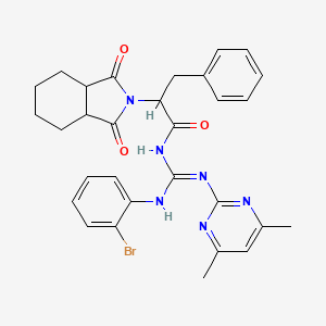 molecular formula C30H31BrN6O3 B11034057 C30H31BrN6O3 