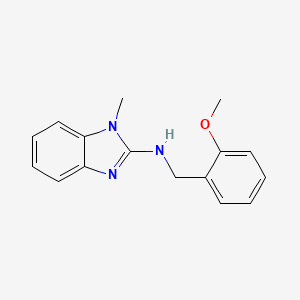 N-(2-methoxybenzyl)-1-methyl-1H-benzimidazol-2-amine