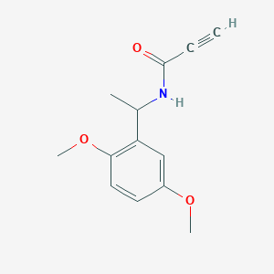 N-[1-(2,5-Dimethoxyphenyl)ethyl]-2-propynamide