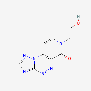 7-(2-hydroxyethyl)pyrido[4,3-e][1,2,4]triazolo[5,1-c][1,2,4]triazin-6(7H)-one