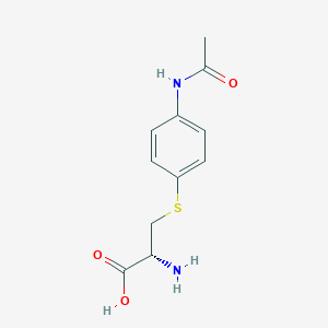 molecular formula C11H14N2O3S B110347 对乙酰氨基酚半胱氨酸 CAS No. 64014-06-8