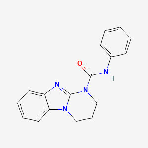 N-phenyl-3,4-dihydropyrimido[1,2-a]benzimidazole-1(2H)-carboxamide