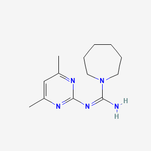 N-(4,6-Dimethyl-pyrimidin-2-yl)-azepane-1-carboxamidine