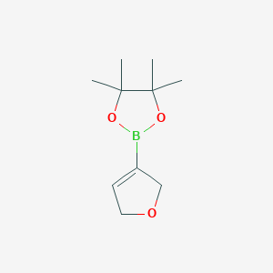 B110355 2-(2,5-Dihydrofuran-3-yl)-4,4,5,5-tetramethyl-1,3,2-dioxaborolane CAS No. 212127-80-5