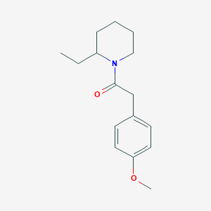 1-(2-Ethylpiperidin-1-yl)-2-(4-methoxyphenyl)ethanone