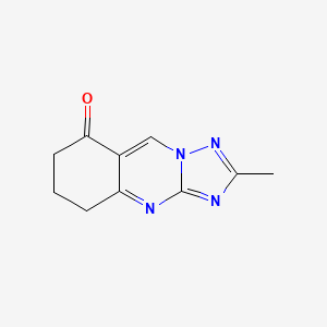 2-Methyl-6,7-dihydro-5H-[1,2,4]triazolo[5,1-b]quinazolin-8-one