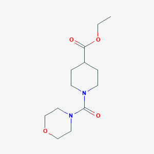 Ethyl 1-(morpholin-4-ylcarbonyl)piperidine-4-carboxylate