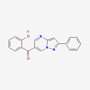 (2-Hydroxyphenyl)(2-phenylpyrazolo[1,5-A]pyrimidin-6-YL)methanone