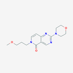 molecular formula C15H20N4O3 B11036127 6-(3-methoxypropyl)-2-morpholinopyrido[4,3-d]pyrimidin-5(6H)-one 