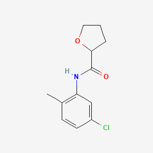 N-(5-chloro-2-methylphenyl)tetrahydrofuran-2-carboxamide