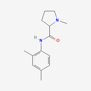 N~2~-(2,4-Dimethylphenyl)-1-methyl-2-pyrrolidinecarboxamide