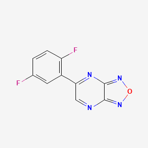 5-(2,5-Difluorophenyl)[1,2,5]oxadiazolo[3,4-b]pyrazine