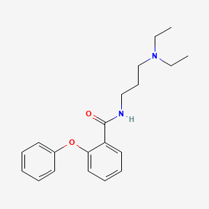 N-[3-(diethylamino)propyl]-2-phenoxybenzamide