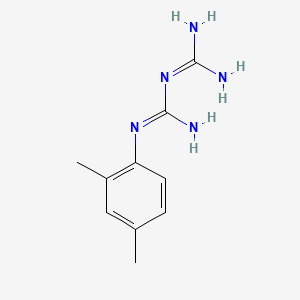 molecular formula C10H15N5 B11037491 1-(2,4-Xylyl)biguanide CAS No. 28510-45-4