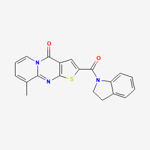 2-(2,3-dihydro-1H-indol-1-ylcarbonyl)-9-methyl-4H-pyrido[1,2-a]thieno[2,3-d]pyrimidin-4-one