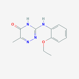 3-((2-ethoxyphenyl)amino)-6-methyl-1,2,4-triazin-5(4H)-one