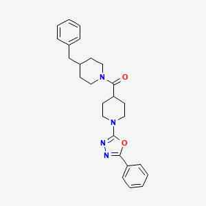 molecular formula C26H30N4O2 B11038011 Antitubercular agent-39 