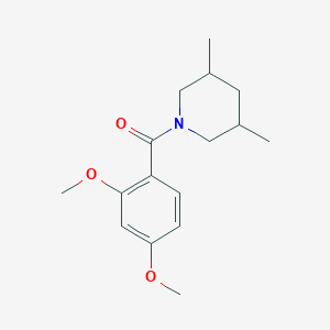 (2,4-Dimethoxyphenyl)-(3,5-dimethylpiperidin-1-yl)methanone