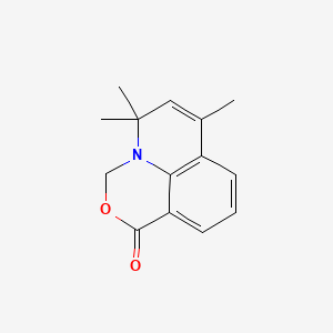 5,5,7-trimethyl-1H,5H-[1,3]oxazino[5,4,3-ij]quinolin-1-one