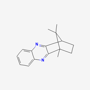 molecular formula C16H18N2 B11038670 1,11,11-Trimethyl-1,2,3,4-tetrahydro-1,4-methanophenazine 