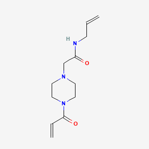 2-(4-Acryloylpiperazin-1-yl)-N-allylacetamide