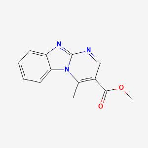 Methyl 4-methylpyrimido[1,2-a]benzimidazole-3-carboxylate