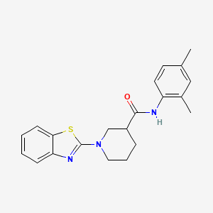 1-(benzo[d]thiazol-2-yl)-N-(2,4-dimethylphenyl)piperidine-3-carboxamide