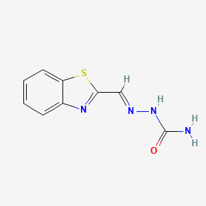 (2E)-2-(1,3-benzothiazol-2-ylmethylidene)hydrazinecarboxamide