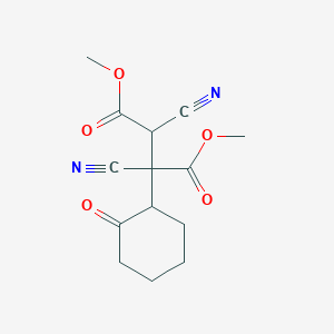 Dimethyl 2,3-dicyano-2-(2-oxocyclohexyl)succinate