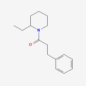 1-(2-Ethylpiperidin-1-yl)-3-phenylpropan-1-one