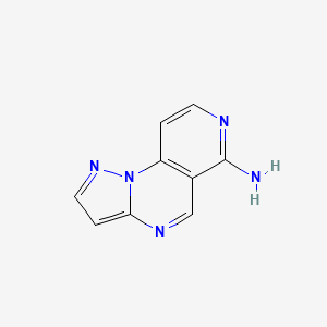 molecular formula C9H7N5 B11039332 Pyrazolo[1,5-a]pyrido[3,4-e]pyrimidin-6-amine 