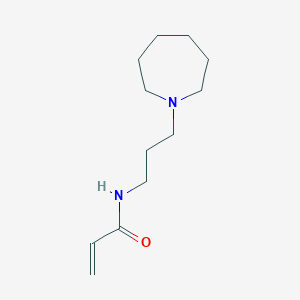 molecular formula C12H22N2O B11039414 N-[3-(1-Azepanyl)propyl]acrylamide 