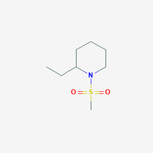 2-Ethyl-1-(methylsulfonyl)piperidine