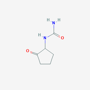 molecular formula C6H10N2O2 B11039526 (2-Oxocyclopentyl)urea 