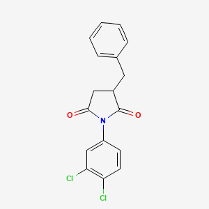 3-Benzyl-1-(3,4-dichlorophenyl)pyrrolidine-2,5-dione