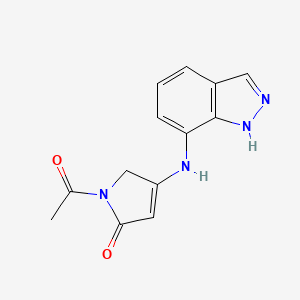 1-acetyl-4-(1H-indazol-7-ylamino)-1,5-dihydro-2H-pyrrol-2-one