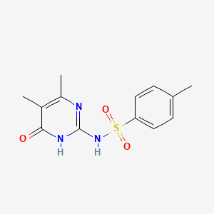 N-(4,5-dimethyl-6-oxo-1,6-dihydropyrimidin-2-yl)-4-methylbenzenesulfonamide