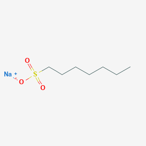 molecular formula C7H15NaO3S B110405 1-庚烷磺酸钠 CAS No. 22767-50-6