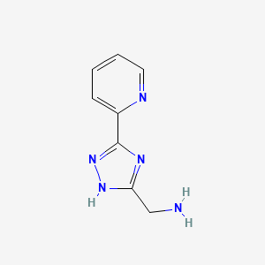 (5-(Pyridin-2-yl)-4H-1,2,4-triazol-3-yl)methanamine