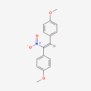 1,1'-[(Z)-1-nitroethene-1,2-diyl]bis(4-methoxybenzene)