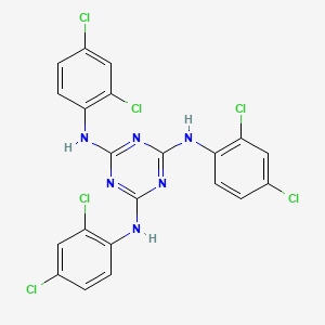 N,N',N''-tris(2,4-dichlorophenyl)-1,3,5-triazine-2,4,6-triamine