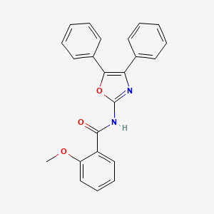 N-(4,5-diphenyl-1,3-oxazol-2-yl)-2-methoxybenzamide