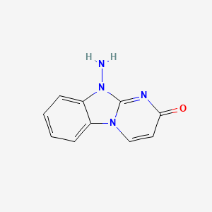 10-aminopyrimido[1,2-a]benzimidazol-2(10H)-one