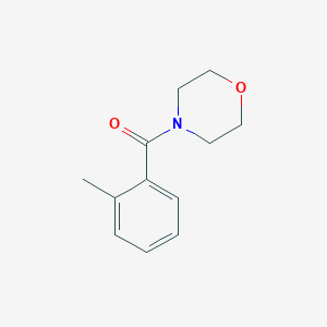 molecular formula C12H15NO2 B11041213 (2-Methylphenyl)(morpholin-4-yl)methanone CAS No. 22978-34-3