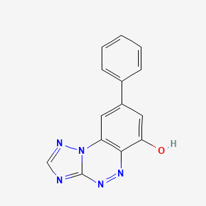 8-Phenyl[1,2,4]triazolo[5,1-c][1,2,4]benzotriazin-6-ol