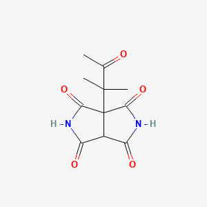 3a-(2-methyl-3-oxobutan-2-yl)dihydropyrrolo[3,4-c]pyrrole-1,3,4,6(2H,5H)-tetrone