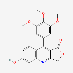 6-hydroxy-9-(3,4,5-trimethoxyphenyl)furo[3,4-b]quinolin-1(3H)-one