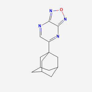 5-(1-Adamantyl)[1,2,5]oxadiazolo[3,4-B]pyrazine