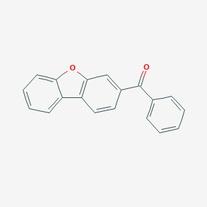 molecular formula C19H12O2 B110427 二苯并呋喃-3-基(苯基)甲酮 CAS No. 6407-29-0