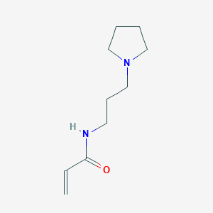 molecular formula C10H18N2O B11042838 N-[3-(Pyrrolidin-1-YL)propyl]prop-2-enamide 